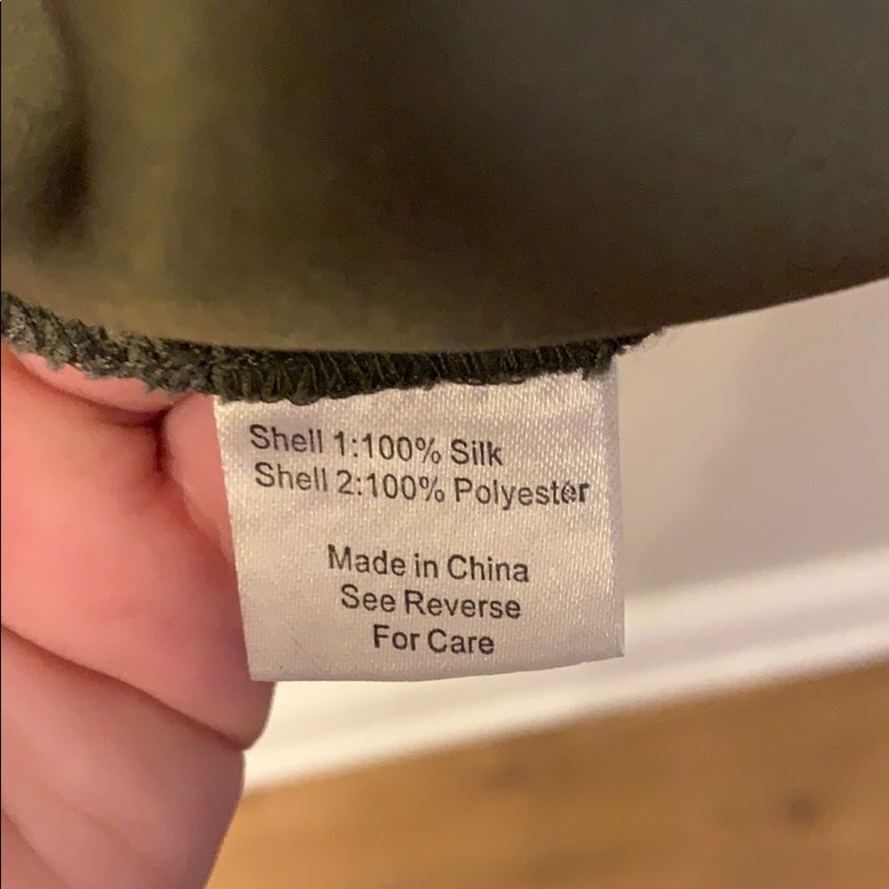 Parker Mesh Panel Dress olive green - Picture 13 of 14